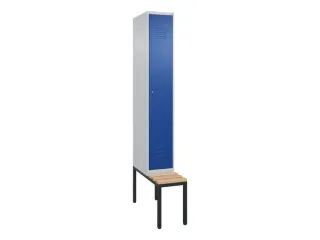 locker voor scheiding van kleding,HxBxD 2120x300x815mm,1vak - 1