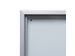 Vergrendelbaar notitiebord Indoor Slim 15xA4 met Schuifdeuren Zilver - 4