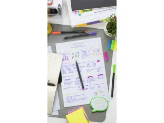 Fineliner Faber-Castell Grip 0,4mm etui 5 stuks neon assorti - 9