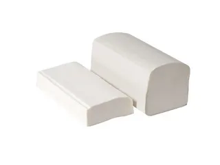 Handdoekpapier Z-Vouw 2-Laags Wit 24x21cm Eco Cellulose - 1