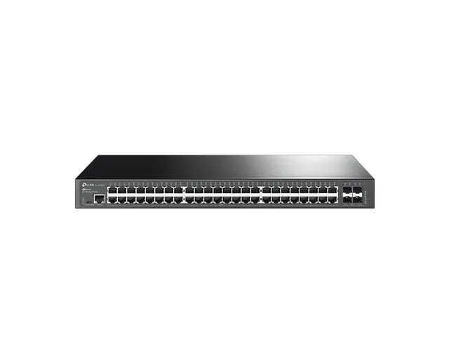 JetStream 48-Port Gigabit L2+ Managed Switch with 4 10GE SFP+ Slots