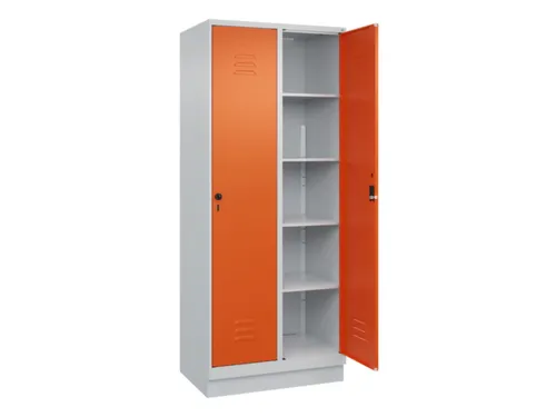 wasgoedverdeelkast,HxBxD 1950x800x500mm,vak B 400mm,cilinderslot