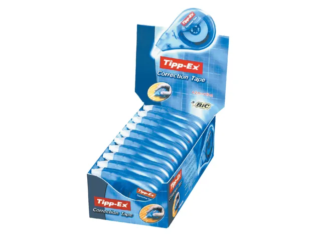Correctietape Tipp-Ex easy zijwaarts 4.2mmx12m