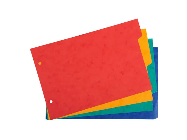 Tabblad recycl.karto n 225g 148x250 4tabs