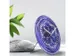 Horloge de Table/Murale 20 cm-Silent-Indigo-Verre Trempé-NeXtime Cosm