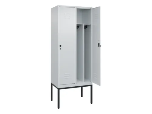 locker voor scheiding van kleding,HxBxD 2120x800x500mm,2vak