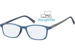Leesbril Montana +1.50 dpt blue light filter blauw