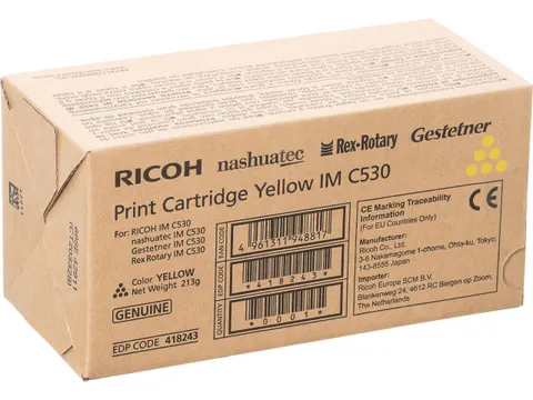 418243 RICOH IMC toner yellow ST 18.000