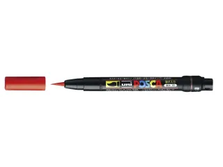 Brushverfstift Posca PCF350 Penseelpunt 1-10mm Roze - 1