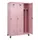 locker voor scheiding van kleding,HxBxD 1950x1200x500mm,3vak