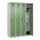 locker,HxBxD 1850x1200x500mm,4vak,vak B 300mm,draaigrendel