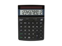 Calculator Rebell ECO 450 BX zwart desk 12 digit Blauwe Engel certific
