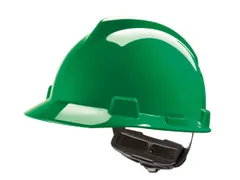MSA V-Gard veiligheidshelm met Fas-Trac III binnenwerk Groen
