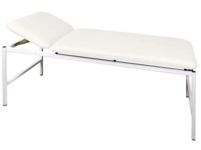 Onderzoeksbank Lxbxh 1900X700X680Mm 2-delig Gestoffeerd Wit