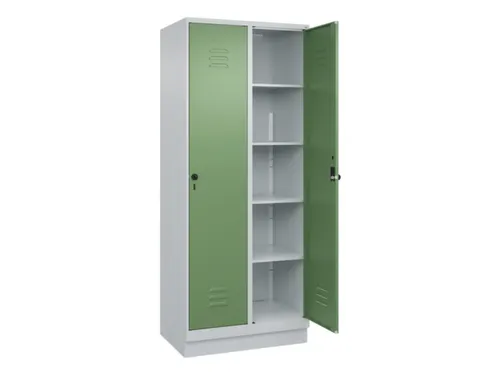 wasgoedverdeelkast,HxBxD 1950x800x500mm,vak B 400mm,draaigrendel