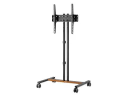Trolley voor TV’s en monitoren, voor schermen 34 inch–55 inch, VES