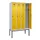 locker voor scheiding van kleding,HxBxD 2120x1200x500mm,4vak