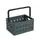 #*Square vouwkrat met extra handgreep 24L zwart/anthr44 x 31,5 x 21 cm