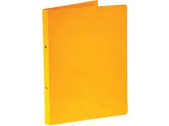 Ringmap A4 Uit Glanskarton 2 Rings O-mech 16mm Geel