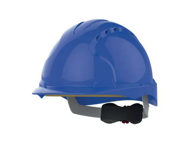 JSP EVO3 veiligheidshelm, blauw, geventileerd