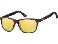 Zonnebril Montana met geel glas mat turtle