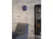 Wandklok NeXtime 60 minutes Ø33cm metaal blauw streep/cijfers
