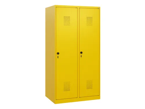 schoollocker,HxBxD 1530x800x500mm,2vak,vak B 400mm,draaigrendel