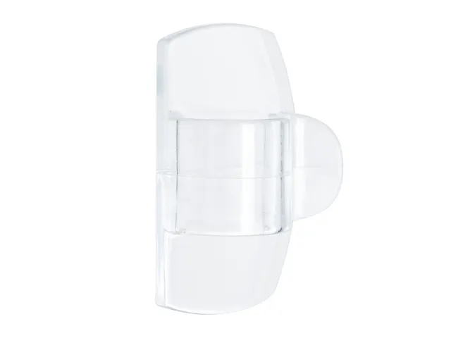 Kabelklem Command rond incl bevestigingsstrips transparant 4 stuks