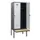 locker met bank,HxBxD 1950x800x815mm,2vak,vak B 400mm,draaigrendel