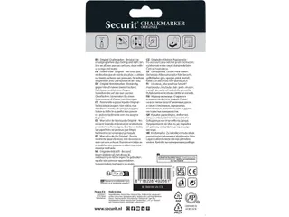 Krijtstift Securit Sma-100 Rond Assorti 1-2mm Blister à 4st - 10
