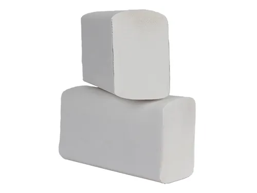 Handdoek Cleaninq I-vouw 2-laags 203x320mm 25x120 stuks wit