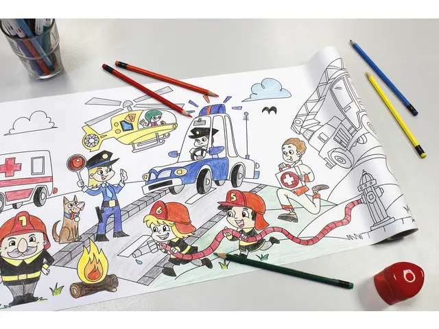 Tekenrol Info Creative hulpdiensten 300mm x 4m