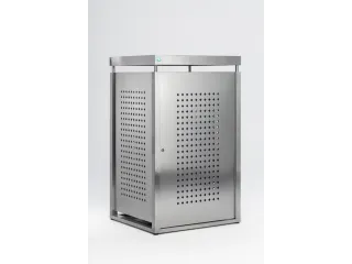 Containerberging,v. 1x120l container,HxBxD 1150x675x625mm,romp RVS - 1
