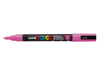 Verfstift Posca PC3M Fijne punt 0,9-1,3mm Roze - 1