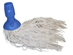 Spaanse Mop Strengenmop Blauw Katoen 250gr