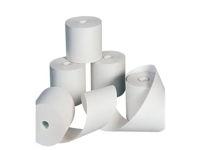 Bobine de caisse thermique 80mmx75m Mandrin 12mm sans BPA 50 rouleaux