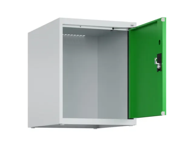 opzetkast,v. locker,1vak.,vak B 400mm,HxBxD 500x400x500mm,cilinderslot
