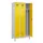 locker voor scheiding van kleding,HxBxD 1950x900x500mm,3vak