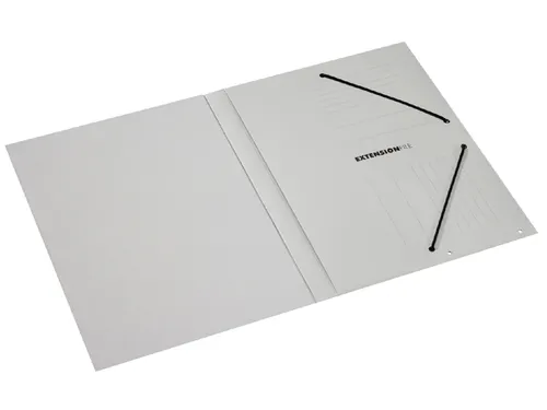 Dossiermap Jalema Extension met clip 310x220mm grijs