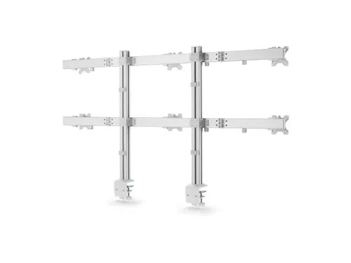 Monitor Arm 6 Schermen tot 32 inch met Crossbar voor Bureau