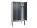locker voor scheiding van kleding,HxBxD 2120x1200x500mm,3vak