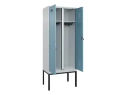 locker voor scheiding van kleding,HxBxD 2120x800x500mm,2vak