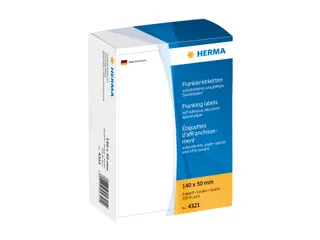 HERMA 4321 Frankeeretiketten dubbel 140x50mm 500 stuks - 1