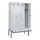 locker met bank,HxBxD 2120x1200x815mm,4vak,vak B 300mm,draaigrendel