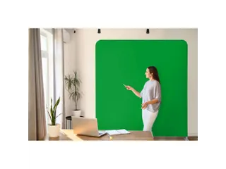 Zipper-Wall Straight 200x230cm Green Screen Chromakey - 7