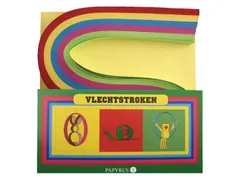 Vlechtstroken Kreatief 1.5x48cm assorti 200 stuks