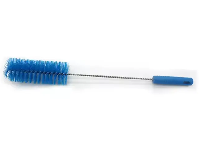 Flessenborstel 55mmx45cm medium blauw
