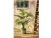Kunstplant Mica Areca palm in pot groen 120x140cm
