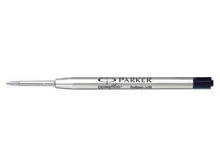 Balpenvulling Parker Quinkflow fijn zwart blister à 1 stuk - 4