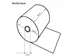 Rouleau caisse Quantore 76mmx60m Ø12mm thermique